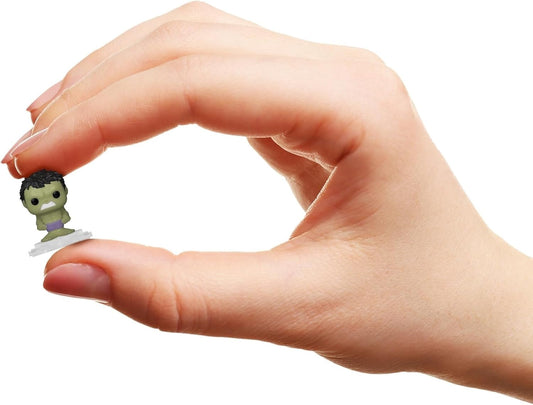 Funko Bitty Pop! Marvel - Hulk 4PK - Hulk, Black Widow, Hawkeye and A Surprise Mystery Mini Figure