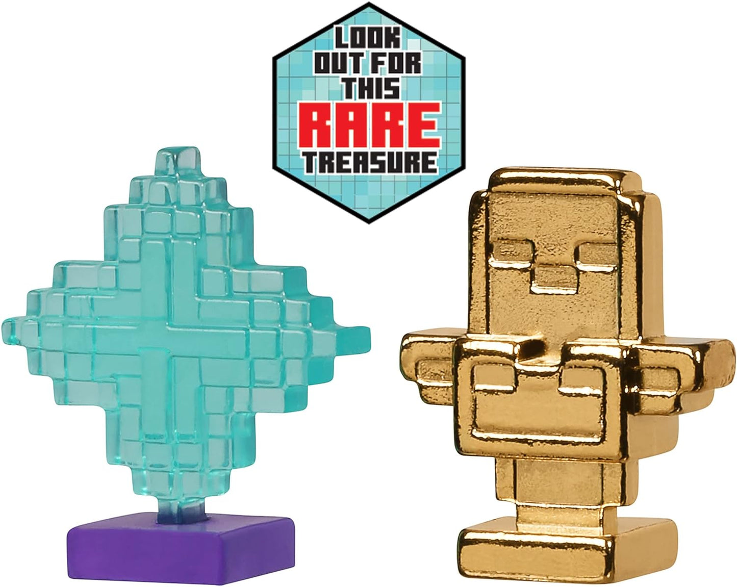 TREASURE X Minecraft Nether Portal Mine and Craft Character and Mini Mob