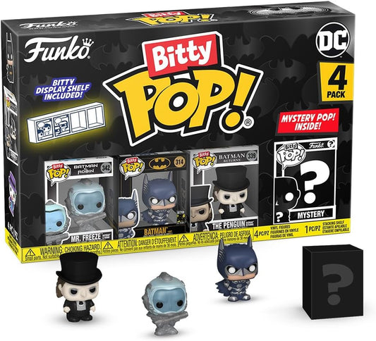 Funko Bitty Pop! Batman 85th - Freeze 4PK and A Surprise Mystery Mini Figure