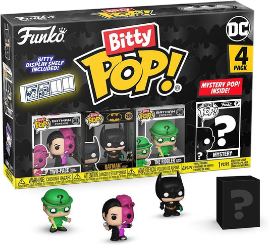 Funko Bitty Pop! Batman 85th - Two Face 4PK and A Surprise Mystery Mini Figure