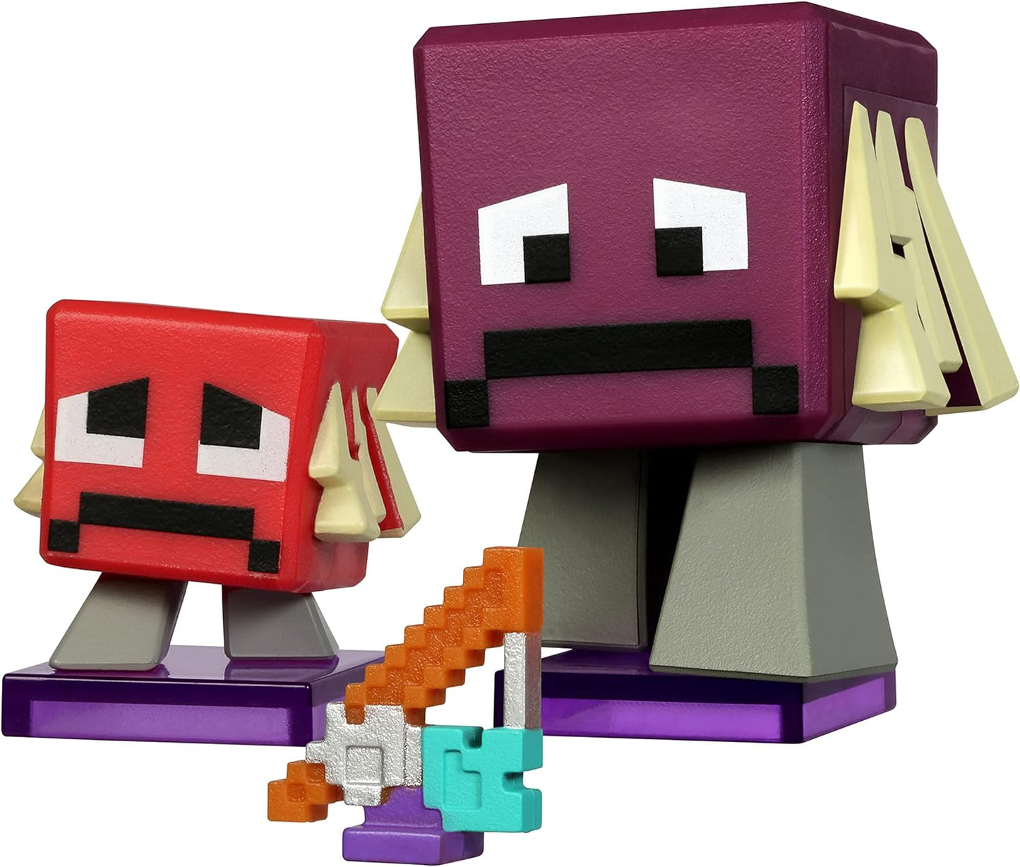 TREASURE X Minecraft Nether Portal Mine and Craft Character and Mini Mob